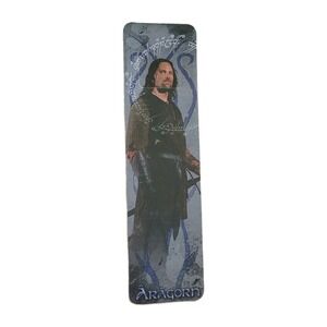 Vintage Aragorn Tab Bookmark, 2002 Lord Rings Two Towers, Y2K Movie, XTAB-622477
